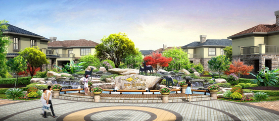 新湖香格里拉地產(chǎn)景觀設(shè)計(jì)