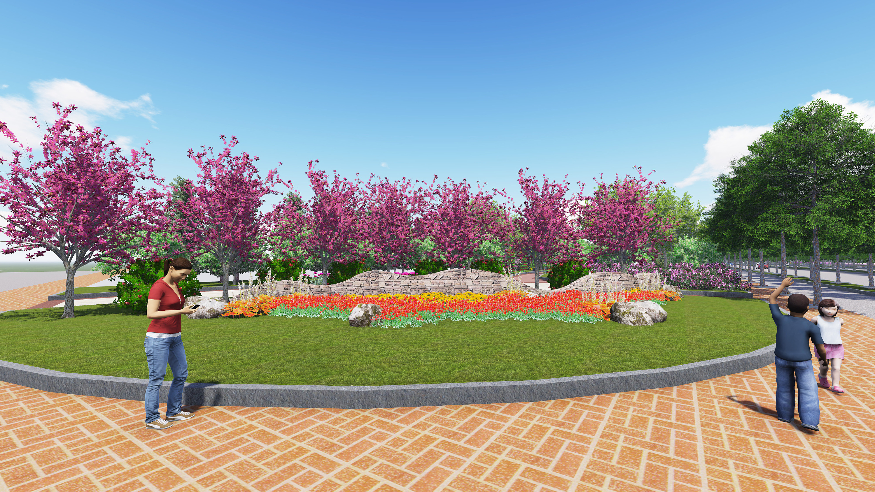 城市道路兩側景觀設計的美學與生態融合